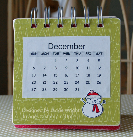 december calendar. I found the 2009 calendar on